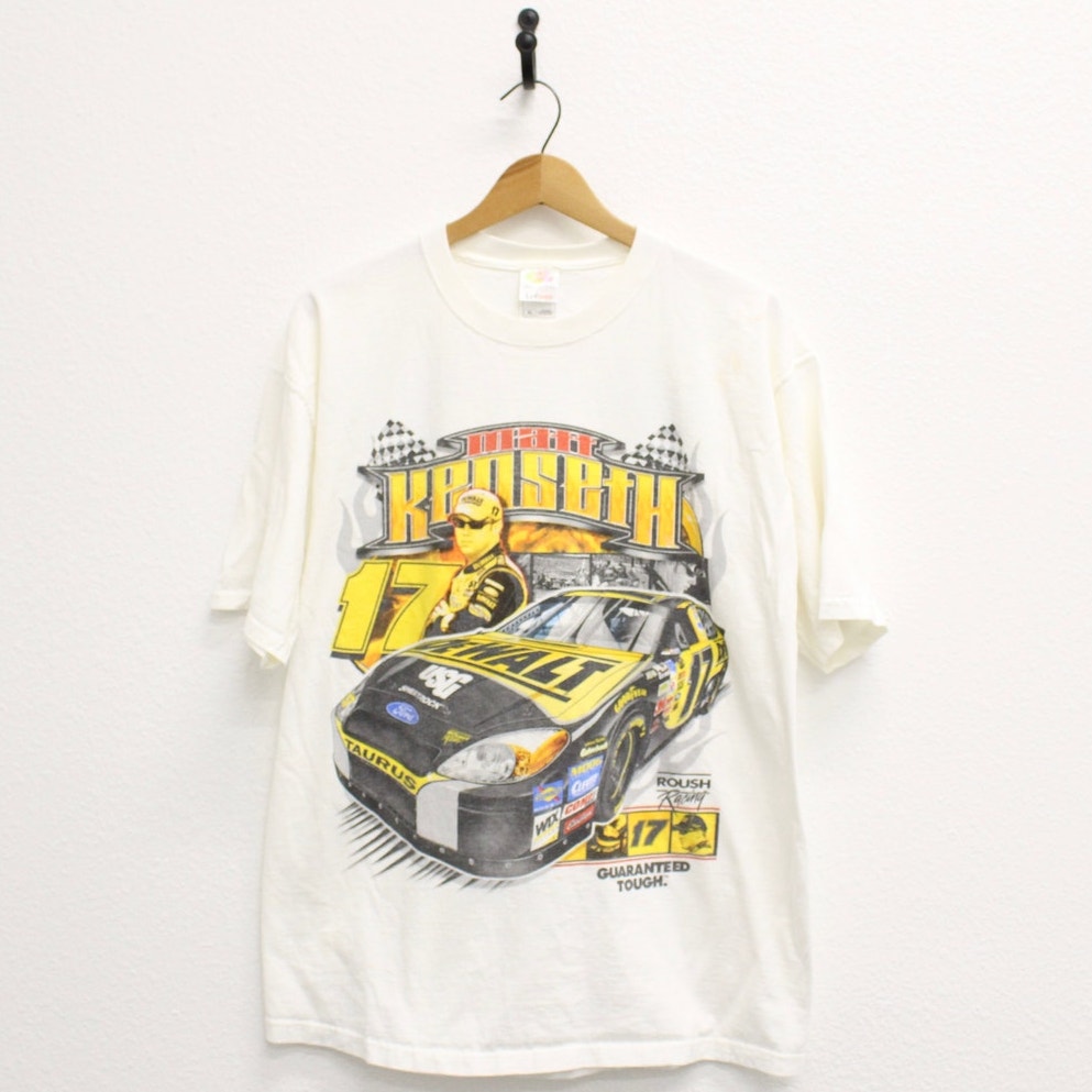 Vintage Matt Kenseth Nascar Racing DeWalt T Shirt XL