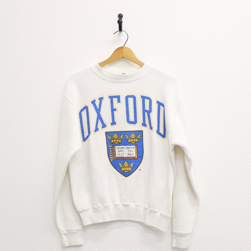 Vintage Oxford University Sweatshirt Medium