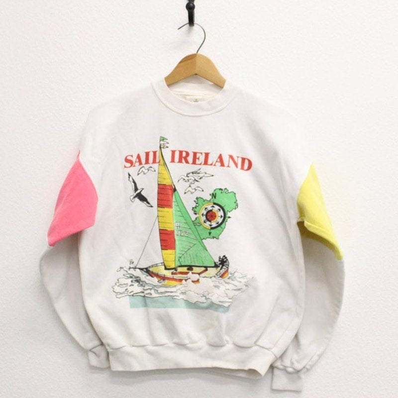 Vintage Sail Ireland Sweatshirt Medium