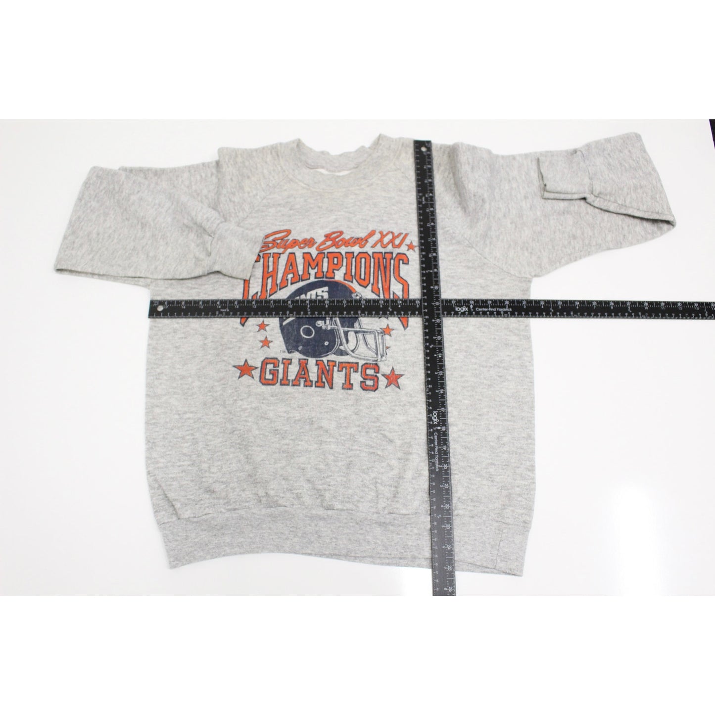 Vintage New York Giants Super Bowl XXI Champions Sweatshirt Medium