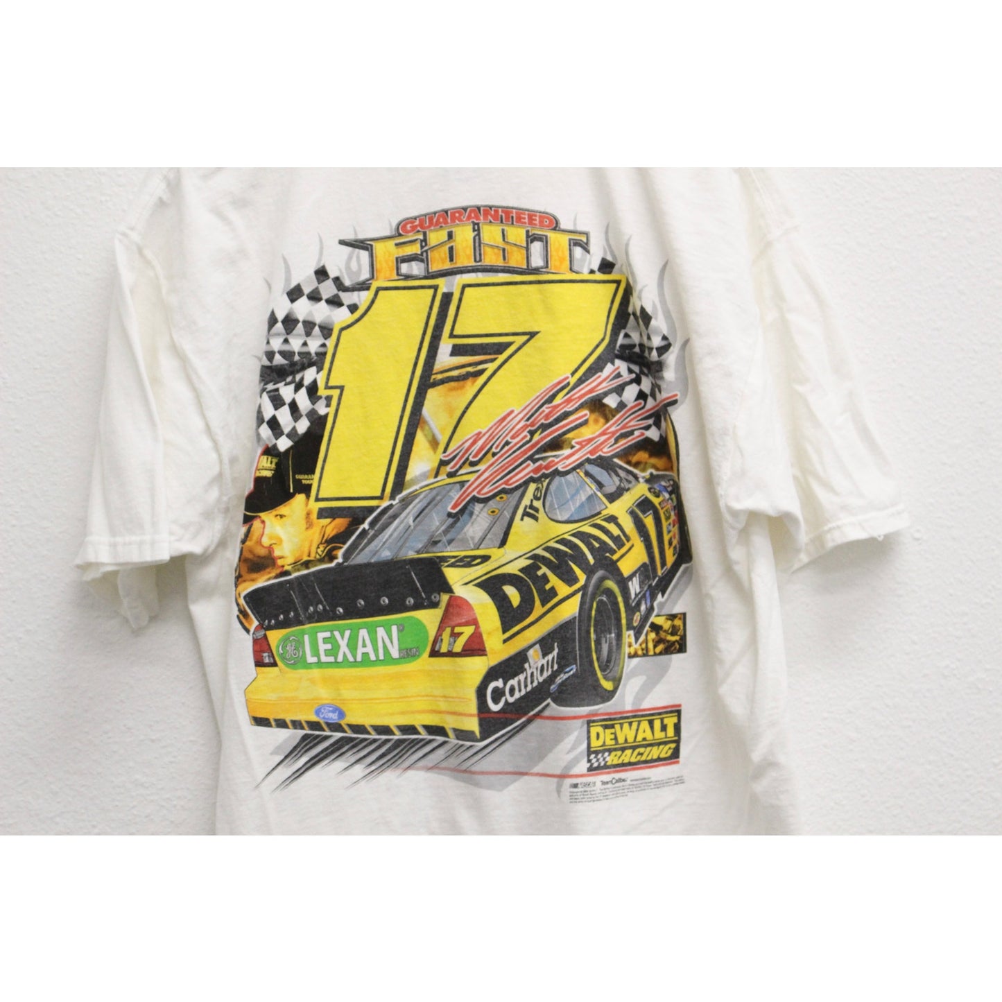 Vintage Matt Kenseth Nascar Racing DeWalt T Shirt XL