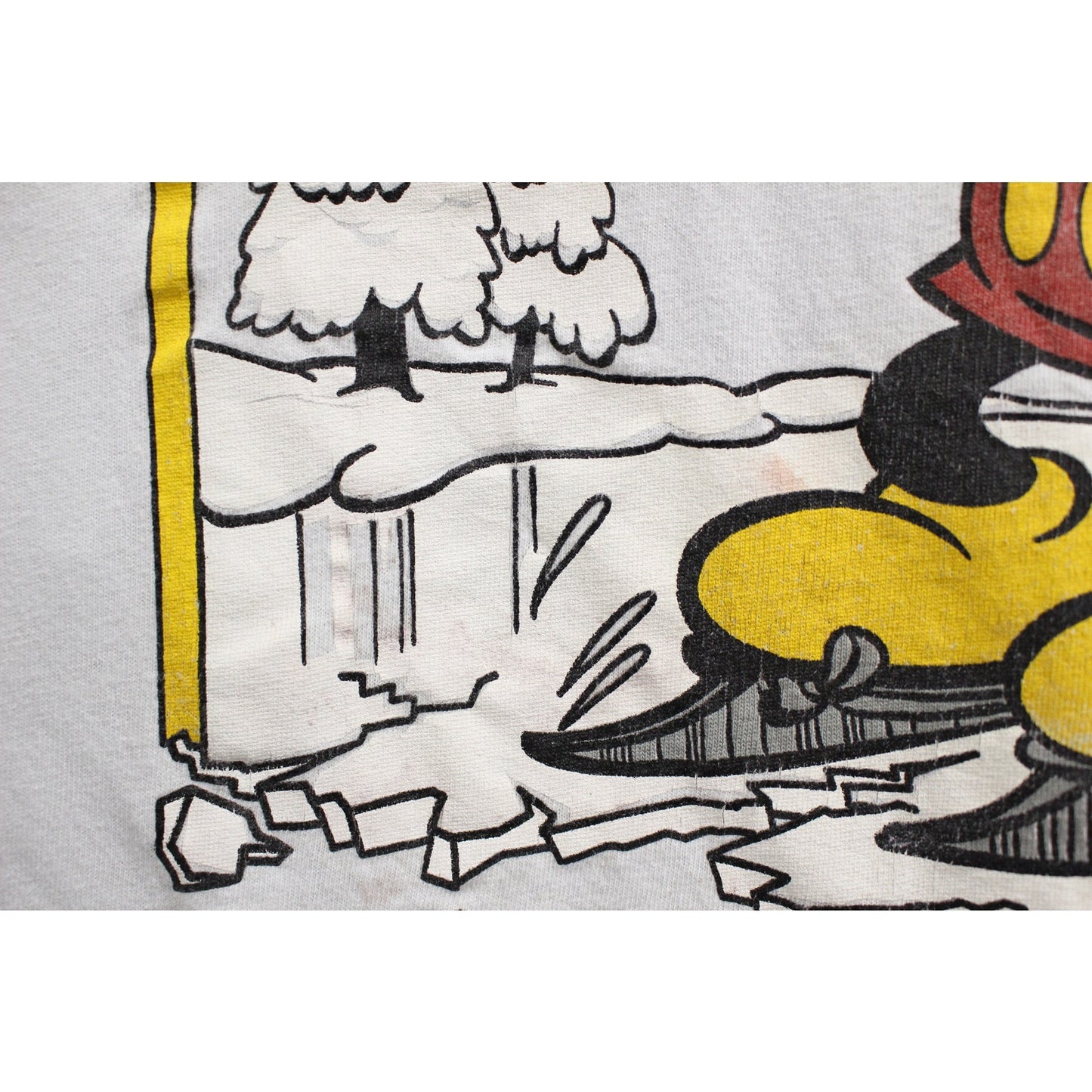 Vintage Mickey Mouse Ice Skating T Shirt XXL 2X
