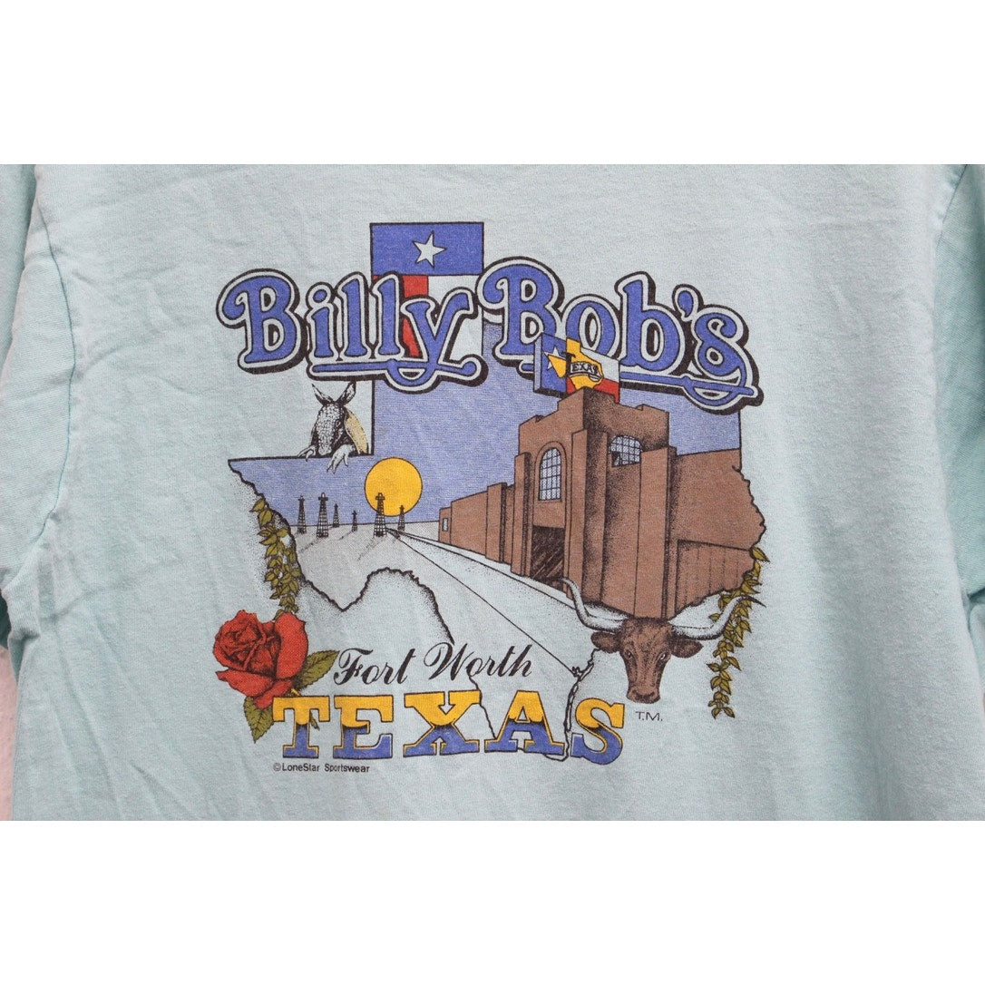 Vintage Billy Bob's Fort Worth Texas T Shirt Large