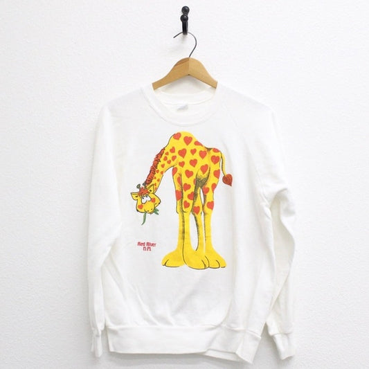 Vintage Red River New Mexico Giraffe Sweatshirt Large