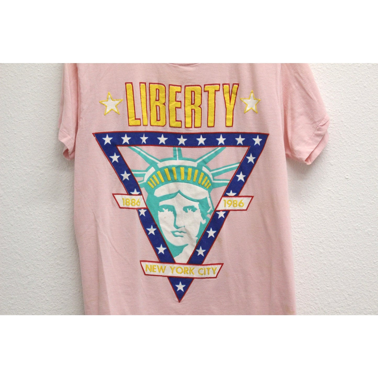 Vintage Statue of Liberty New York T Shirt Large