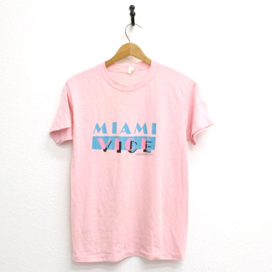 Vintage Miami Vice 1984 Crime Drama Series T Shirt Large