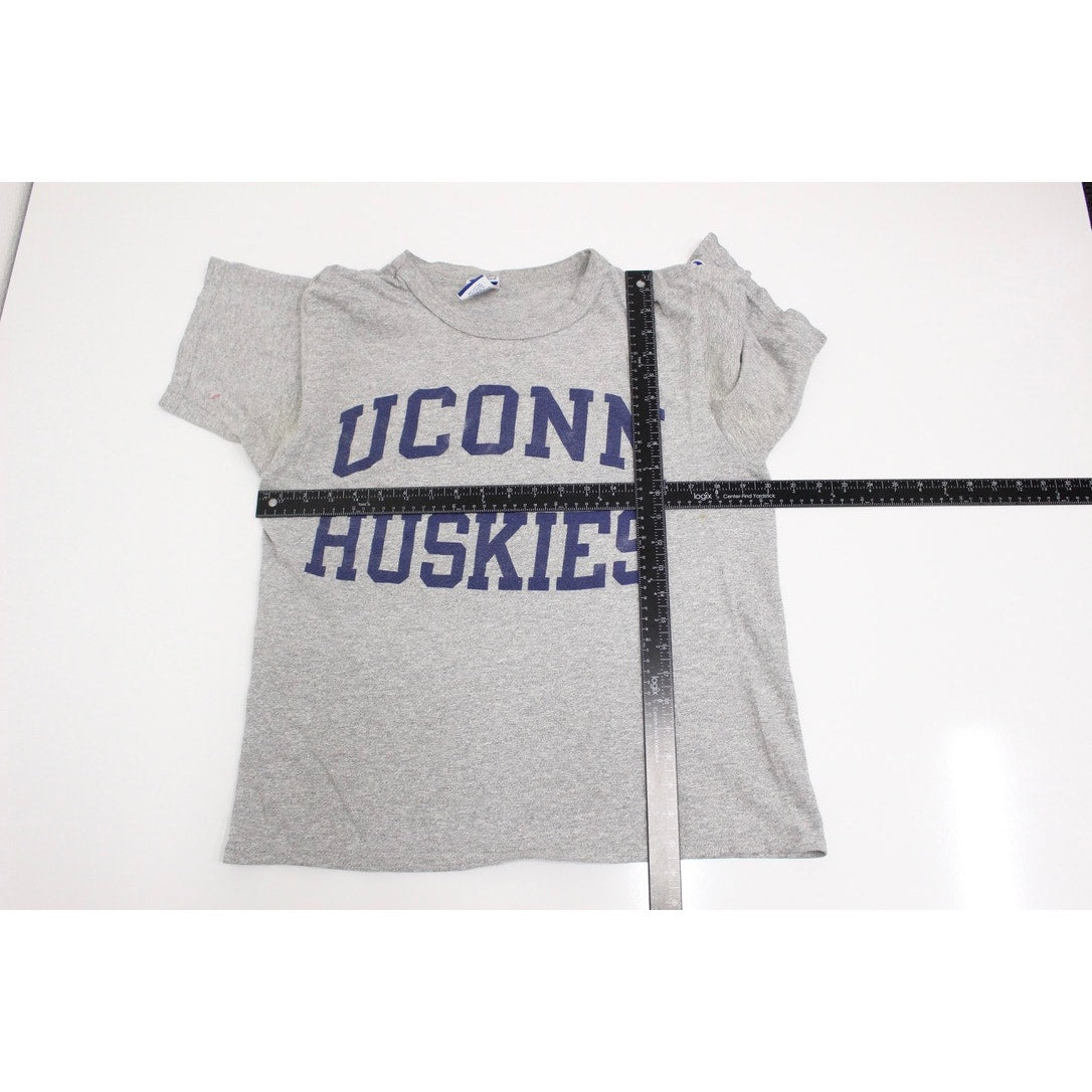 Vintage University of Connecticut Huskies T Shirt Medium