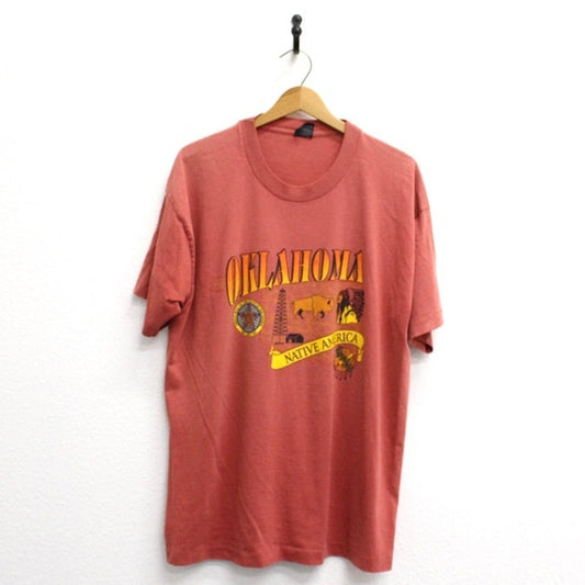 Vintage Oklahoma Native America T Shirt XL