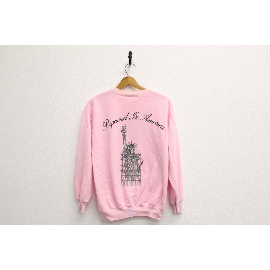 Vintage Statue of Liberty Sweatshirt Large