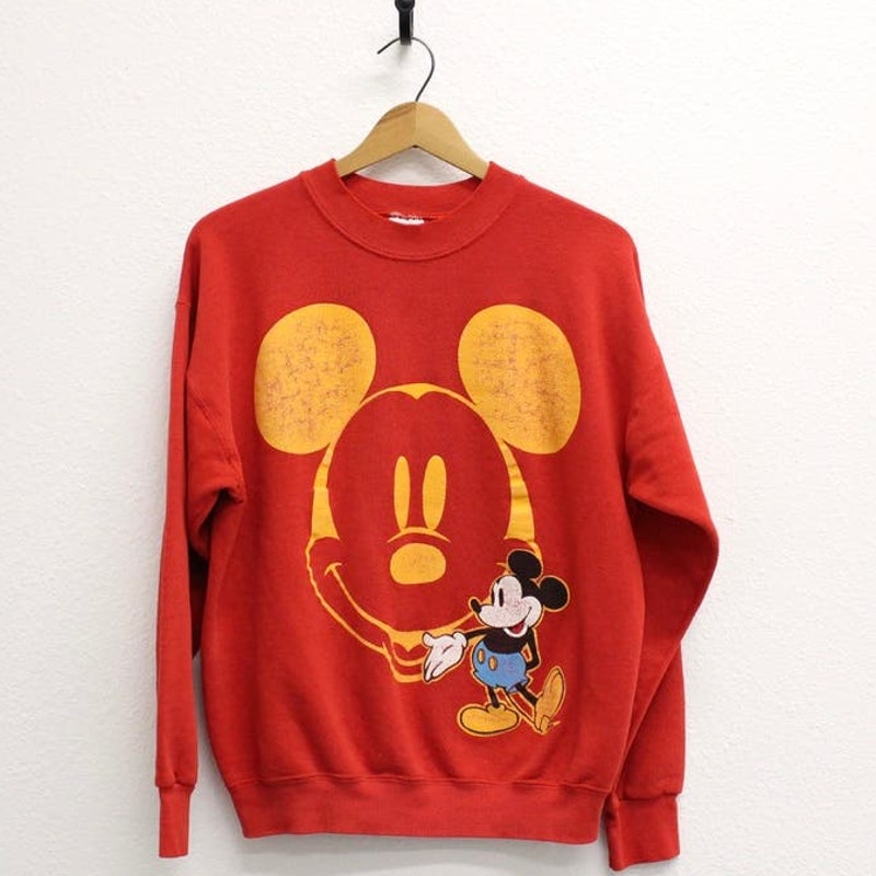 Vintage Walt Disney Mickey Mouse Sweatshirt Large