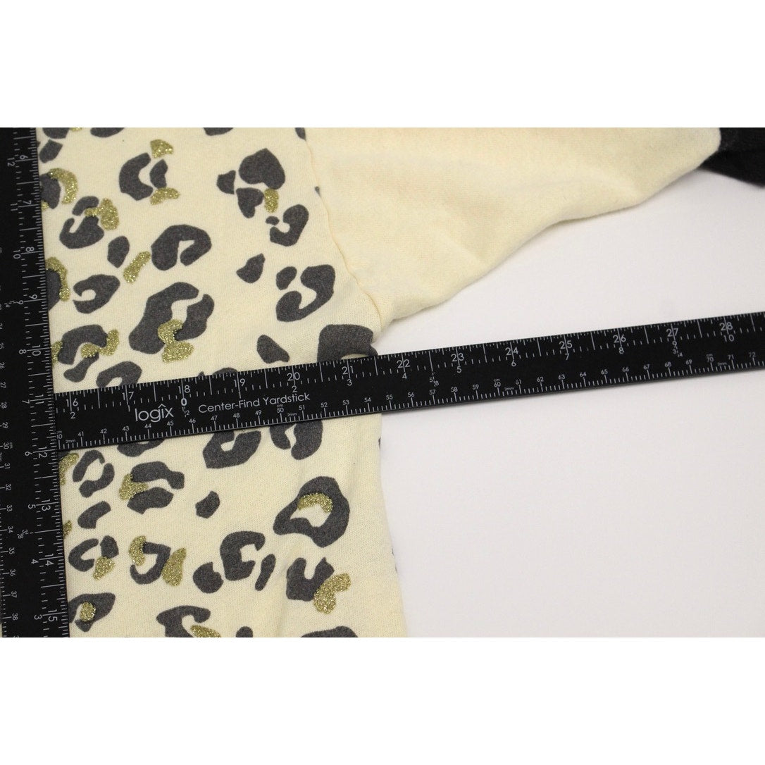 Vintage Ladies Leopard Cat Shirt Medium
