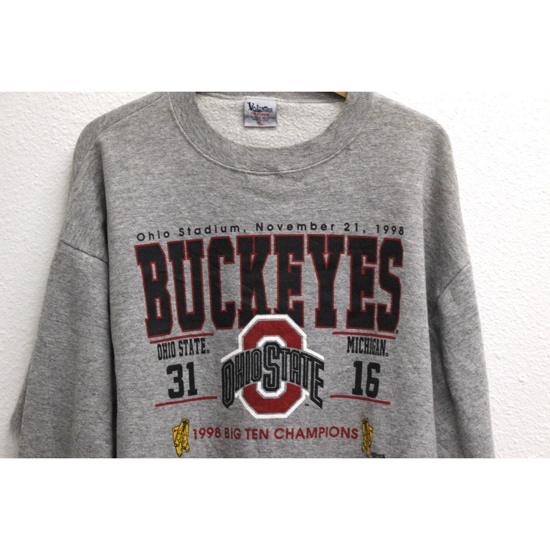 Vintage Ohio State University Buckeyes OSU 1998 Big Ten Champs Sweatshirt XL