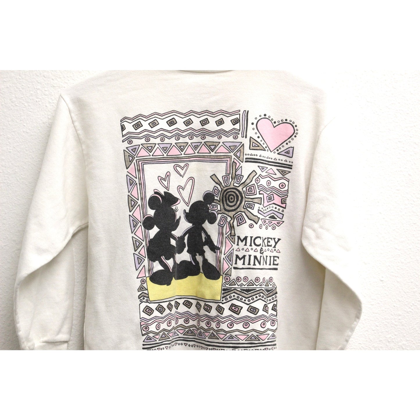 Vintage Walt Disney Mickey & Minnie Sweatshirt Small