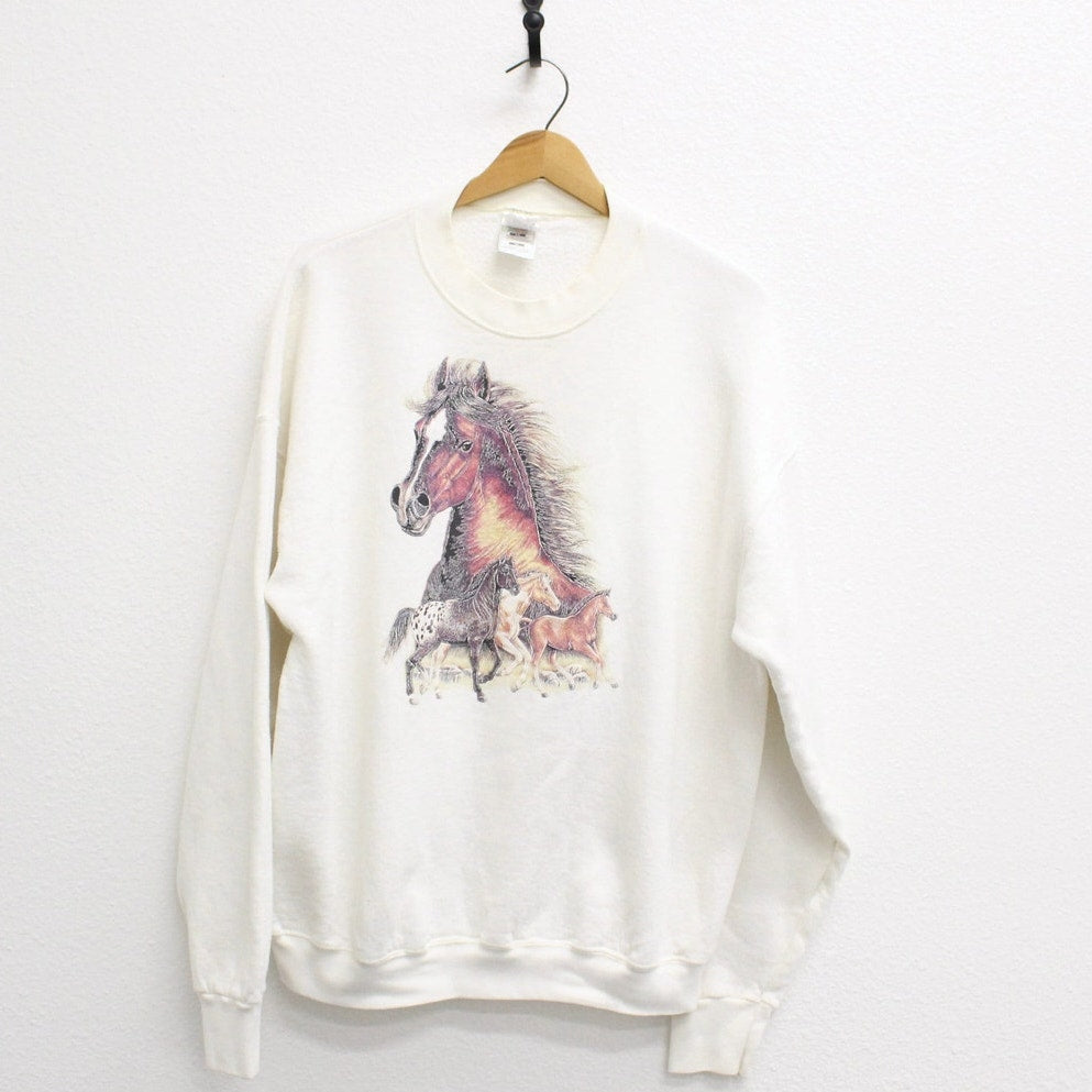 Vintage Horse Sweatshirt XL