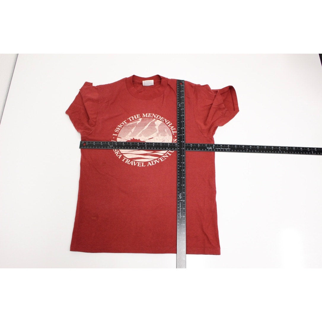 Vintage I Shot The Mendenhall Glacier Alaska T Shirt Medium