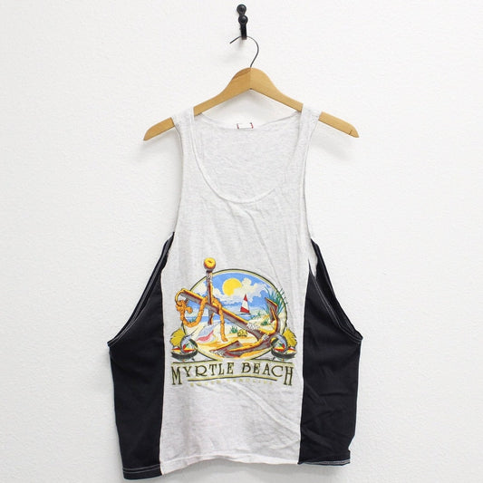 Vintage Myrtle Beach South Carolina Tank Top XL
