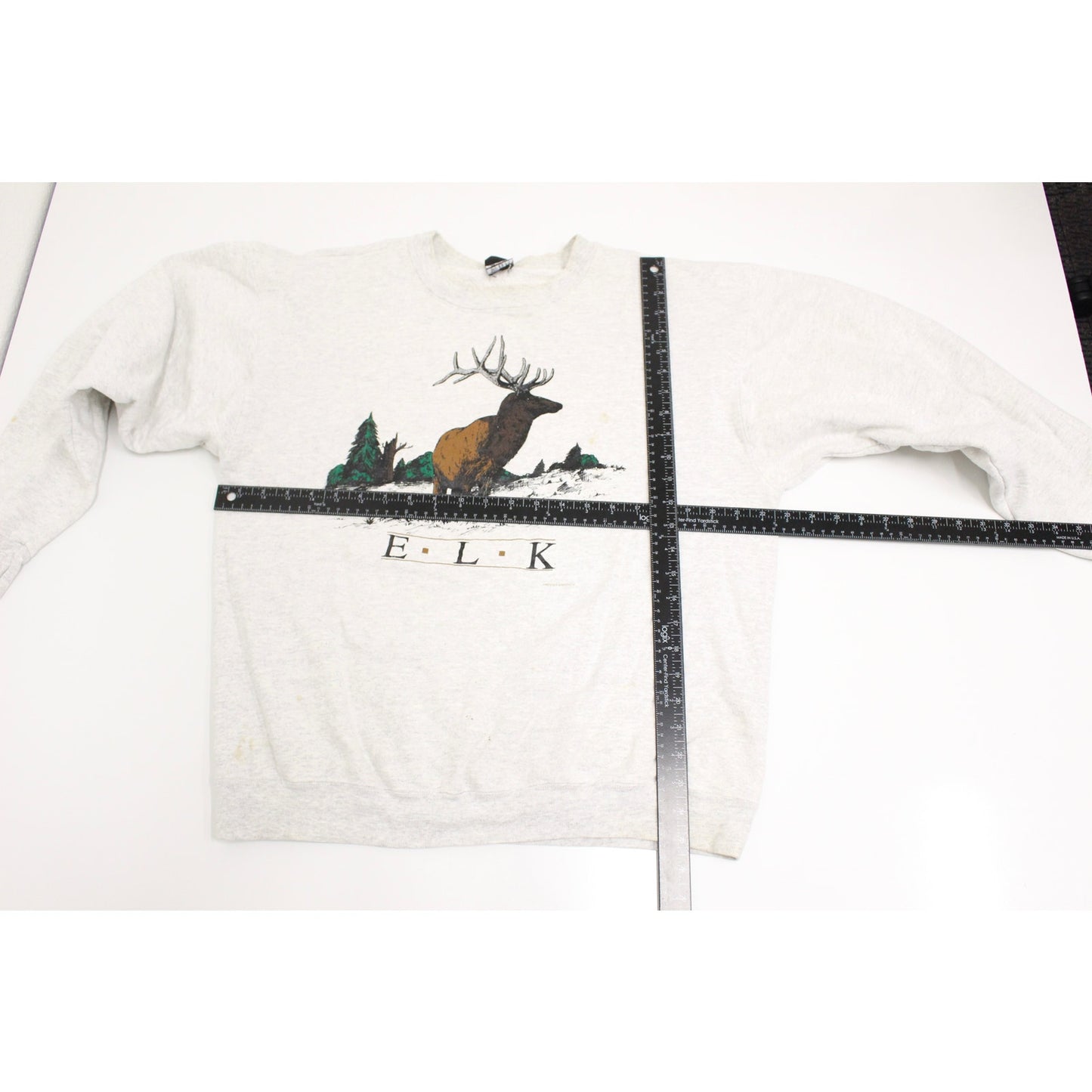 Vintage Elk Sweatshirt Large