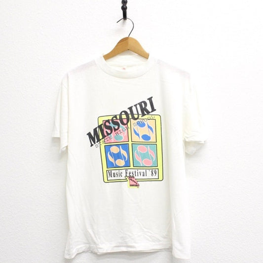 Vintage Missouri State High School Music Festival 1989 T Shirt Large