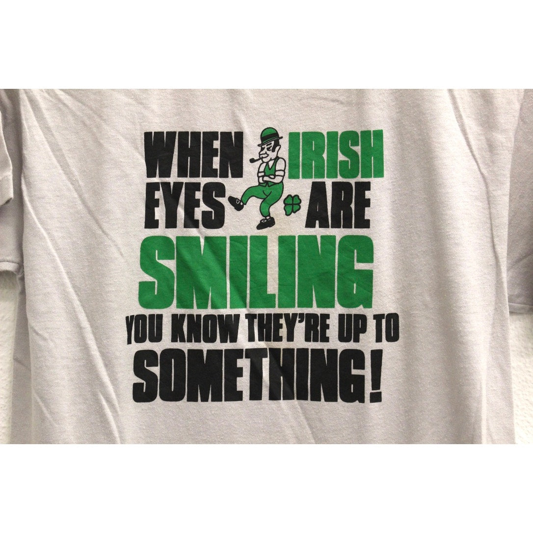Vintage When Irish Eyes Are Smiling T Shirt Medium