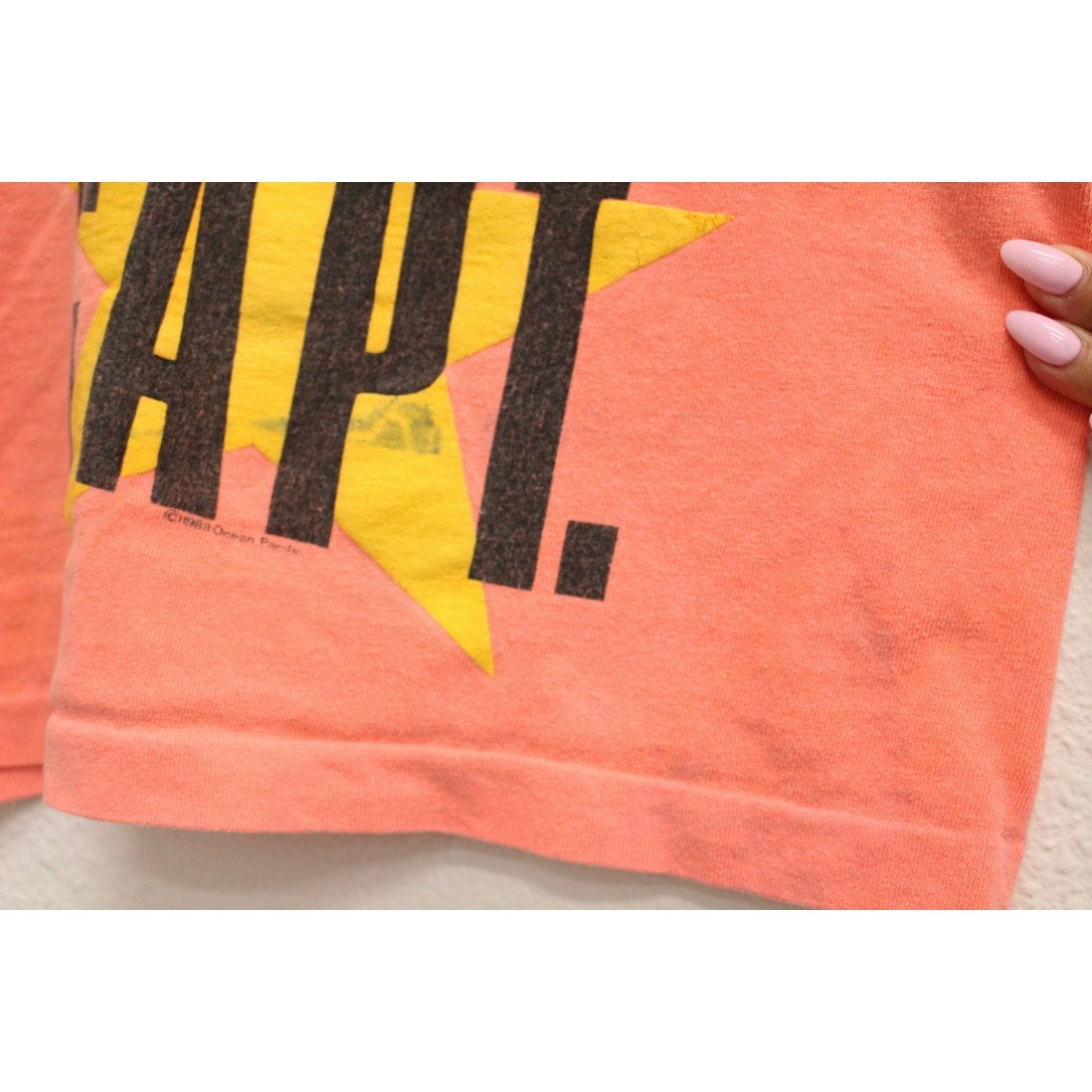 Vintage Ocean Pacific Team Captain Crop Tank Top Small