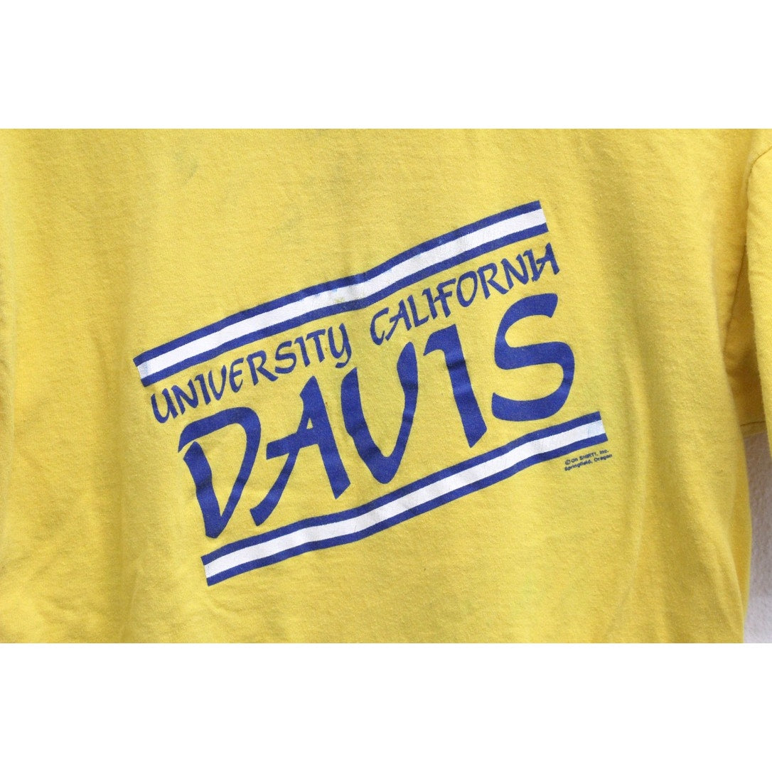 Vintage University of California Davis T Shirt Large