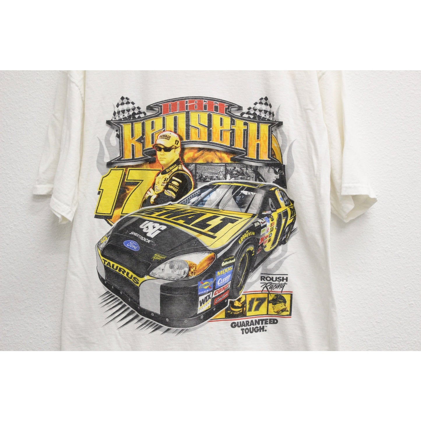 Vintage Matt Kenseth Nascar Racing DeWalt T Shirt XL