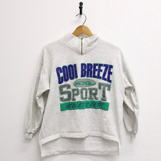 Vintage Cool Breeze Athletic Dept Sweatshirt Small