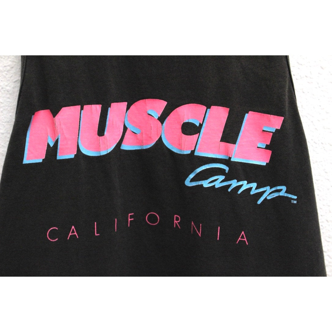 Vintage Muscle Camp California Tank T Shirt Medium