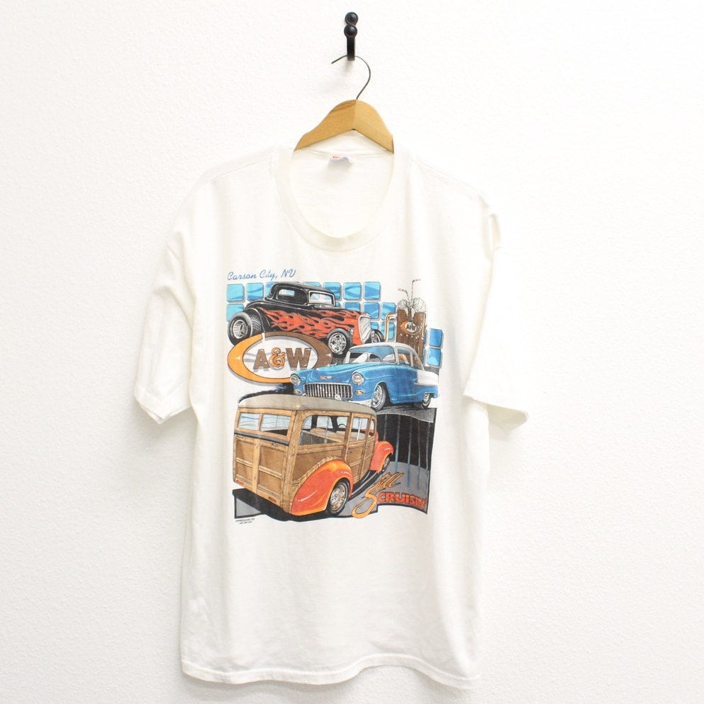 Vintage Carson City Nevada Cruising Hot Rods T Shirt XL