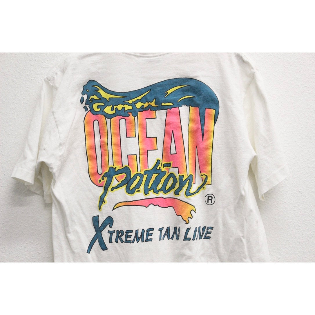 Vintage Ocean Potion Xtreme Tan Line T Shirt Large