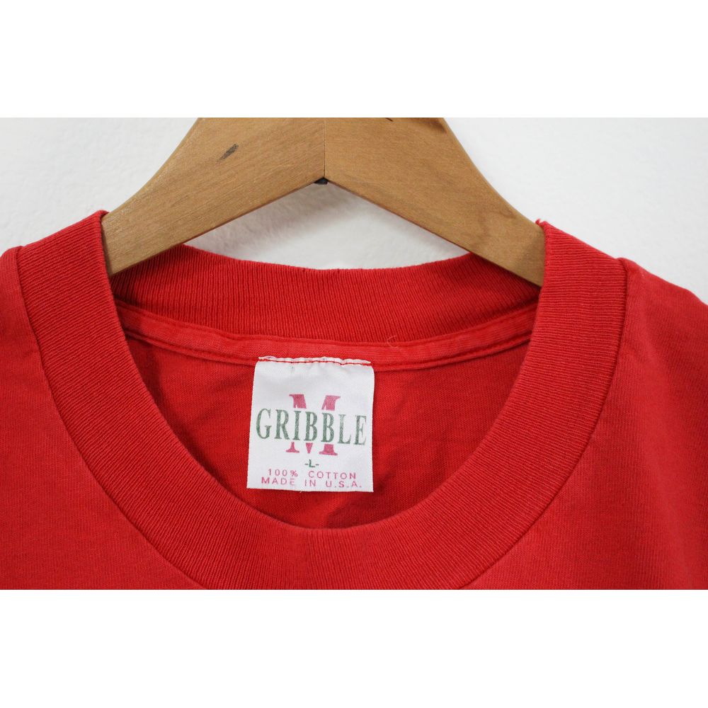 Vintage Red Stark State College T Shirt