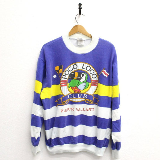 Vintage Puerto Vallarta Mexico Sweatshirt Large