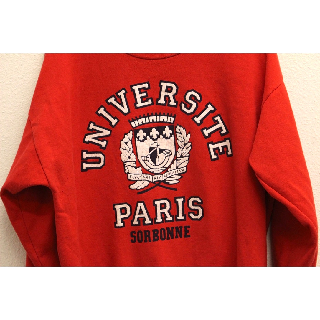 Vintage University Paris Sorbonne Sweatshirt Medium