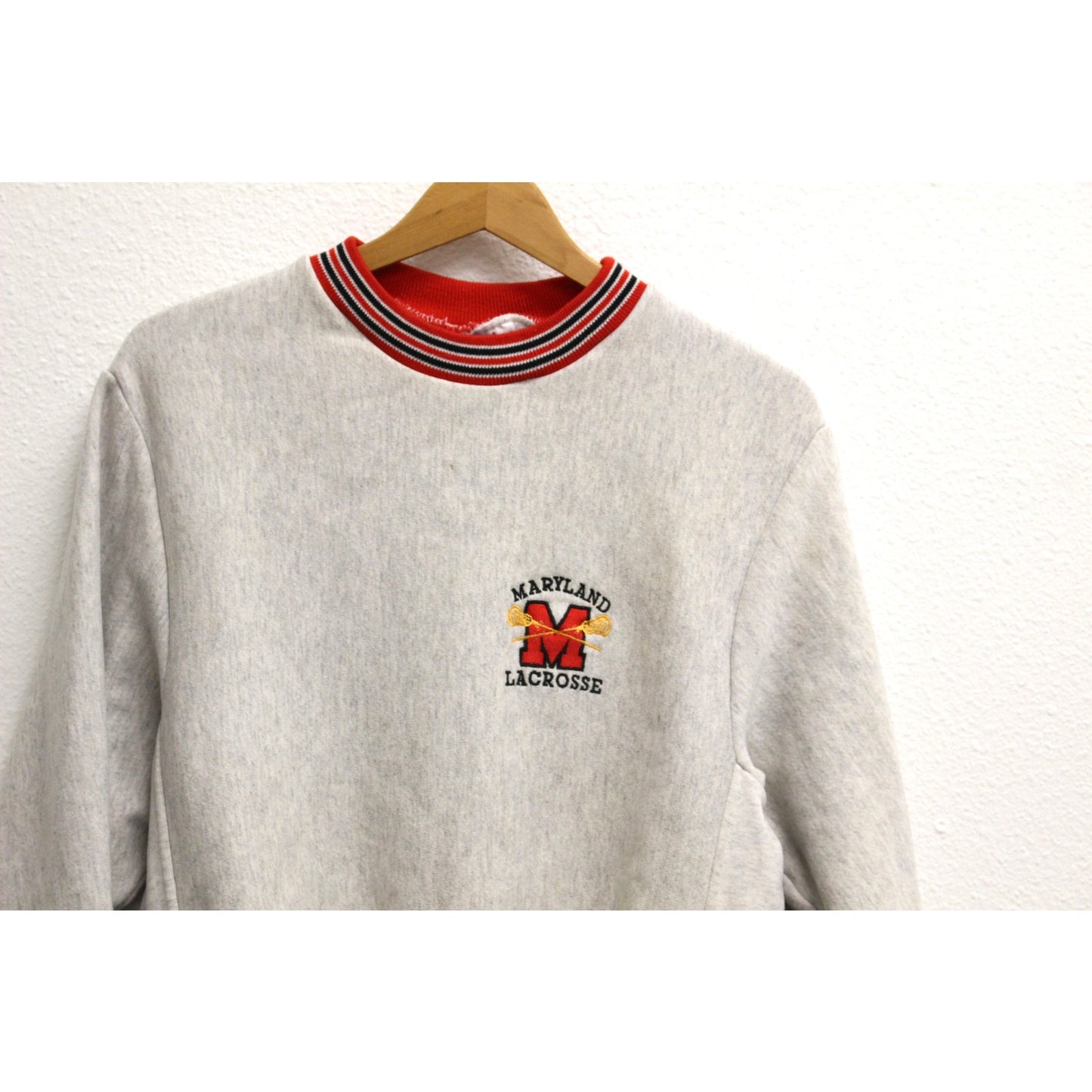 Vintage University of Maryland Lacrosse Sweatshirt Medium