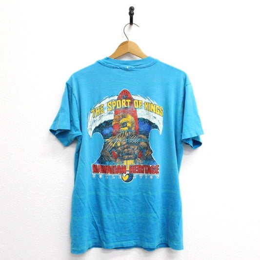 Vintage Hawaiian Heritage The Sport of Kings T Shirt Large