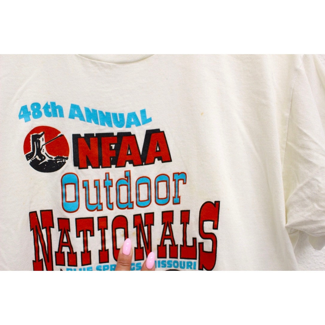 Vintage National Field Archery Association 1993 Nationals T Shirt Large