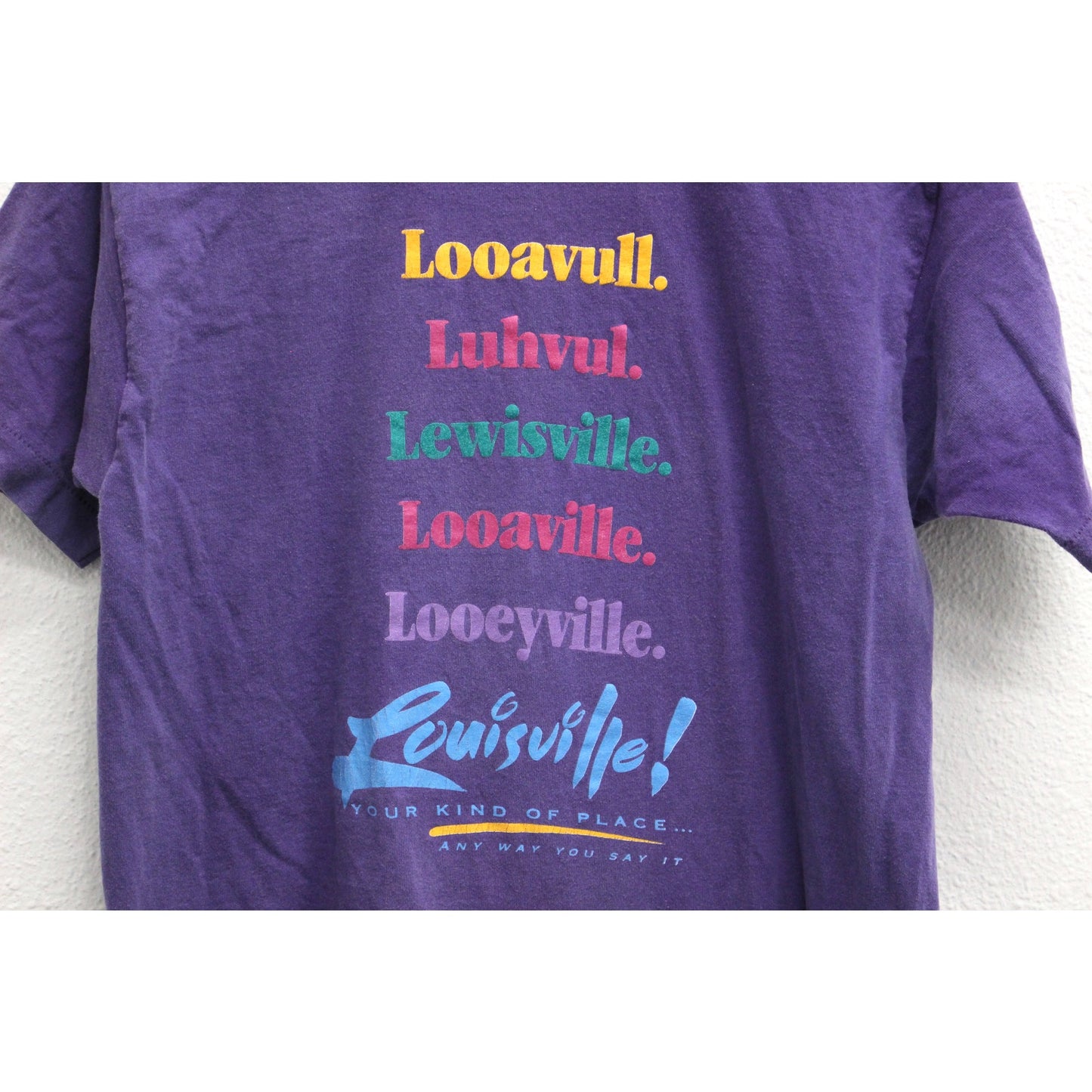 Vintage Louisville Kentucky Your Kind Of Place T Shirt Medium