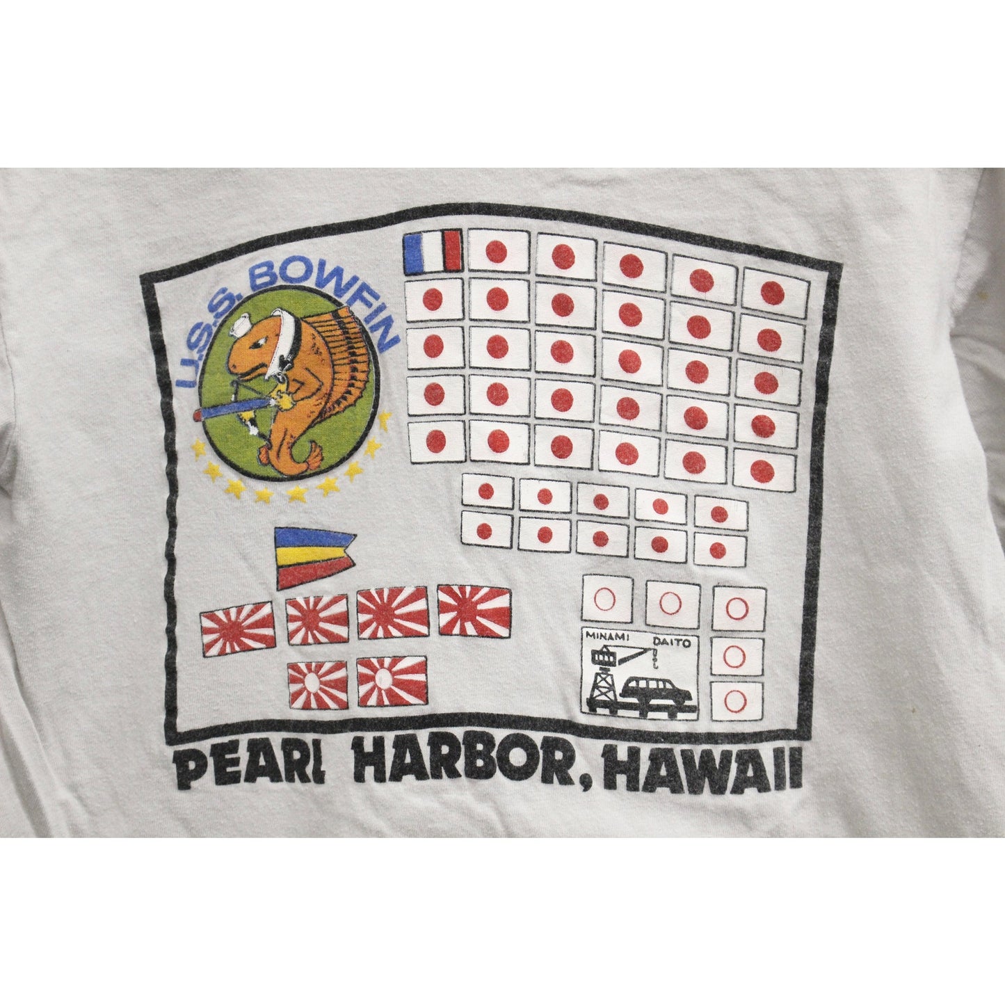 Vintage USS Bowfin Pearl Harbor Hawaii T Shirt Small