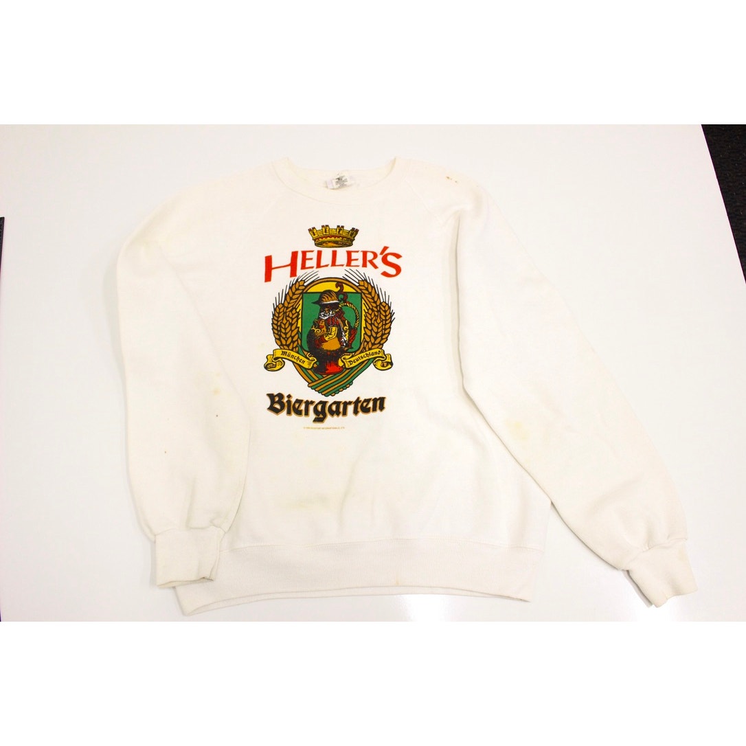 Vintage Heller’s German Biergarten Sweatshirt Large