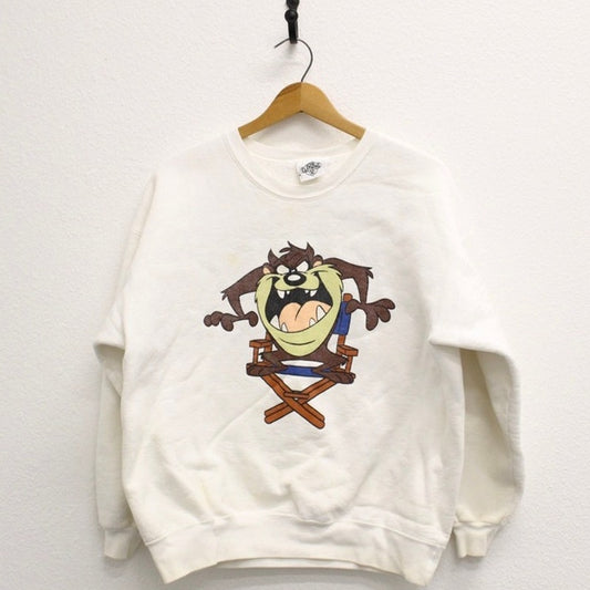 Vintage Looney Tunes Taz Sweatshirt Large