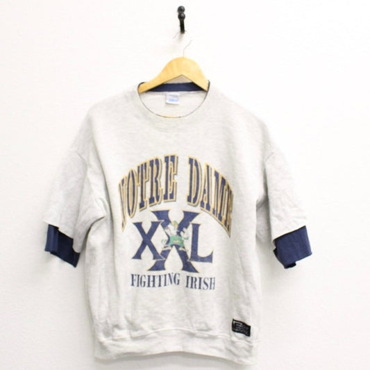 Vintage Notre Dame Fighting Irish Sweatshirt Large