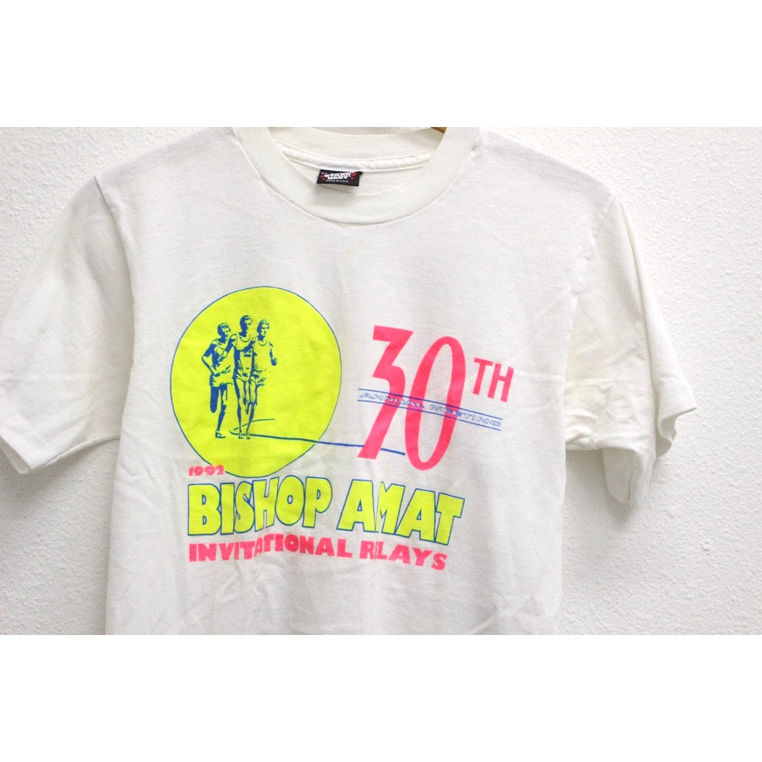Vintage Bishop Amat Invitational Relays 1992 T Shirt Medium