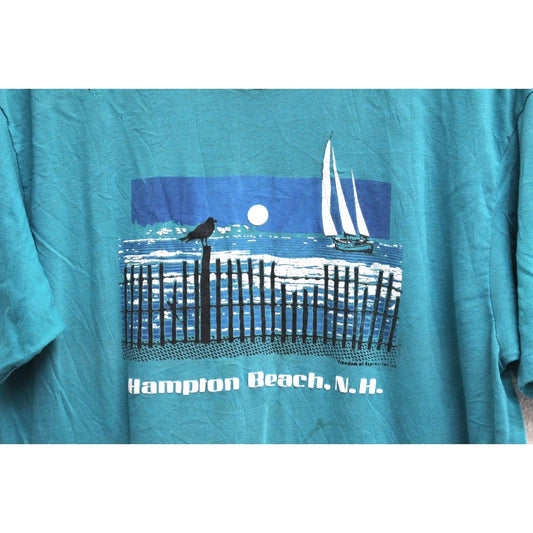 Vintage Hampton Beach New Hampshire T Shirt XL