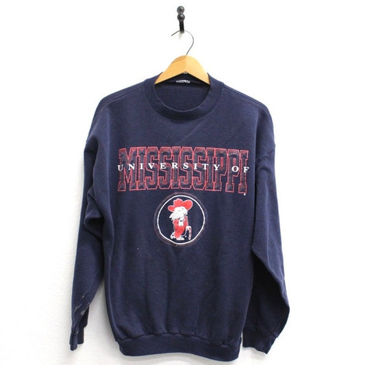 Vintage Ole Miss University of Mississippi Rebels Sweatshirt Large