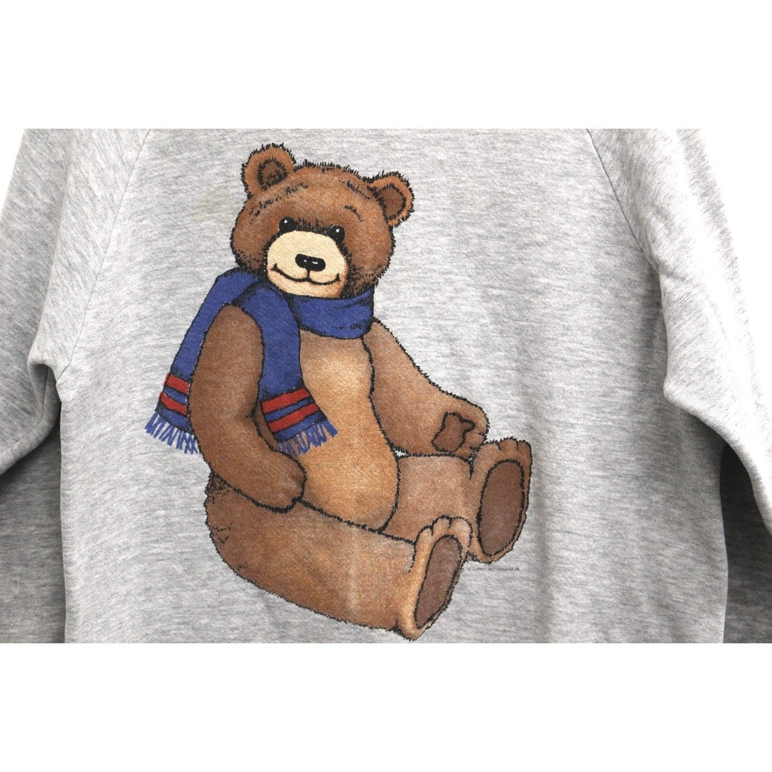 Vintage Teddy Bear Sweatshirt Medium