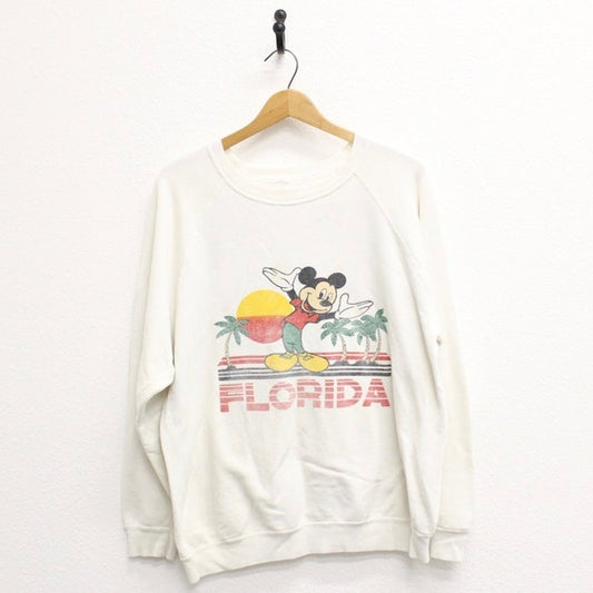 Vintage Walt Disney Mickey Mouse Florida Sweatshirt Large