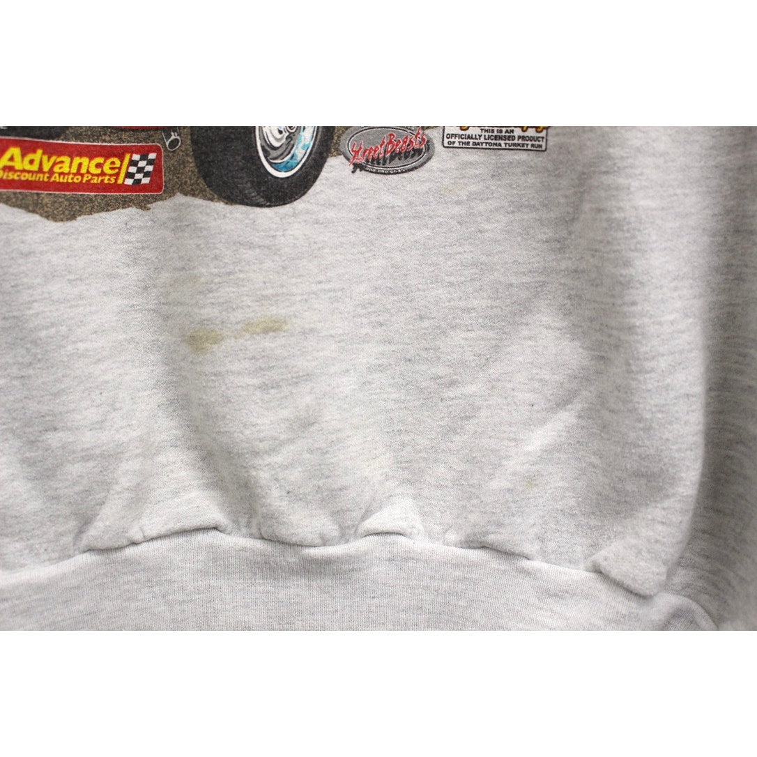 Vintage Daytona Beach Turkey Run 2005 Sweatshirt Large