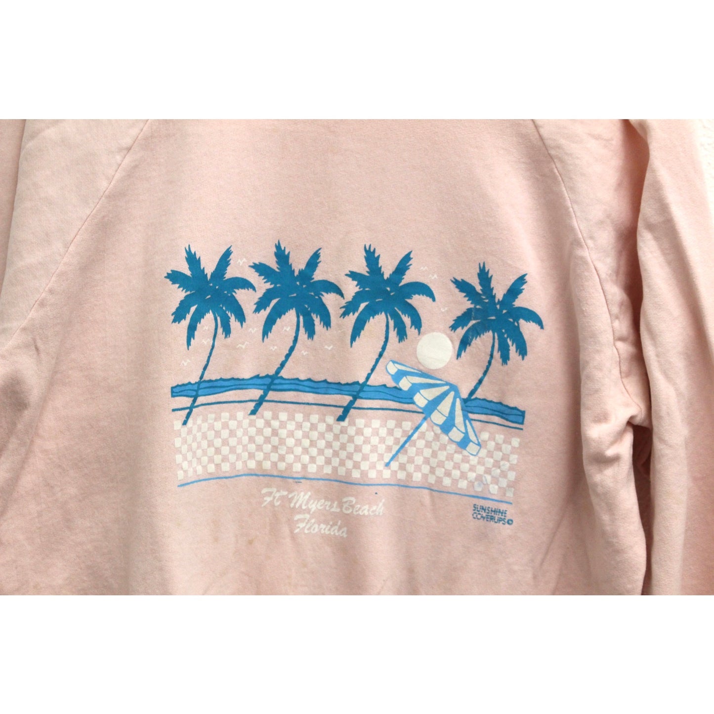 Vintage Fort Myers Beach Florida Sweatshirt XL