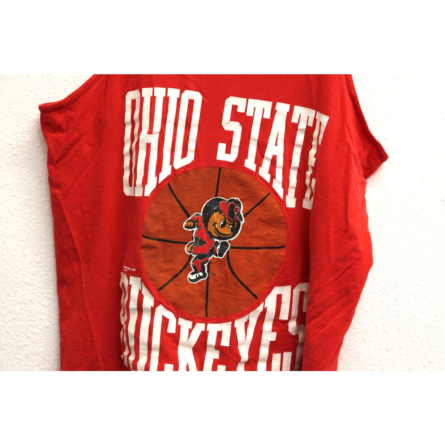 Vintage Ohio State University OSU Buckeyes Tank Top T Shirt Large