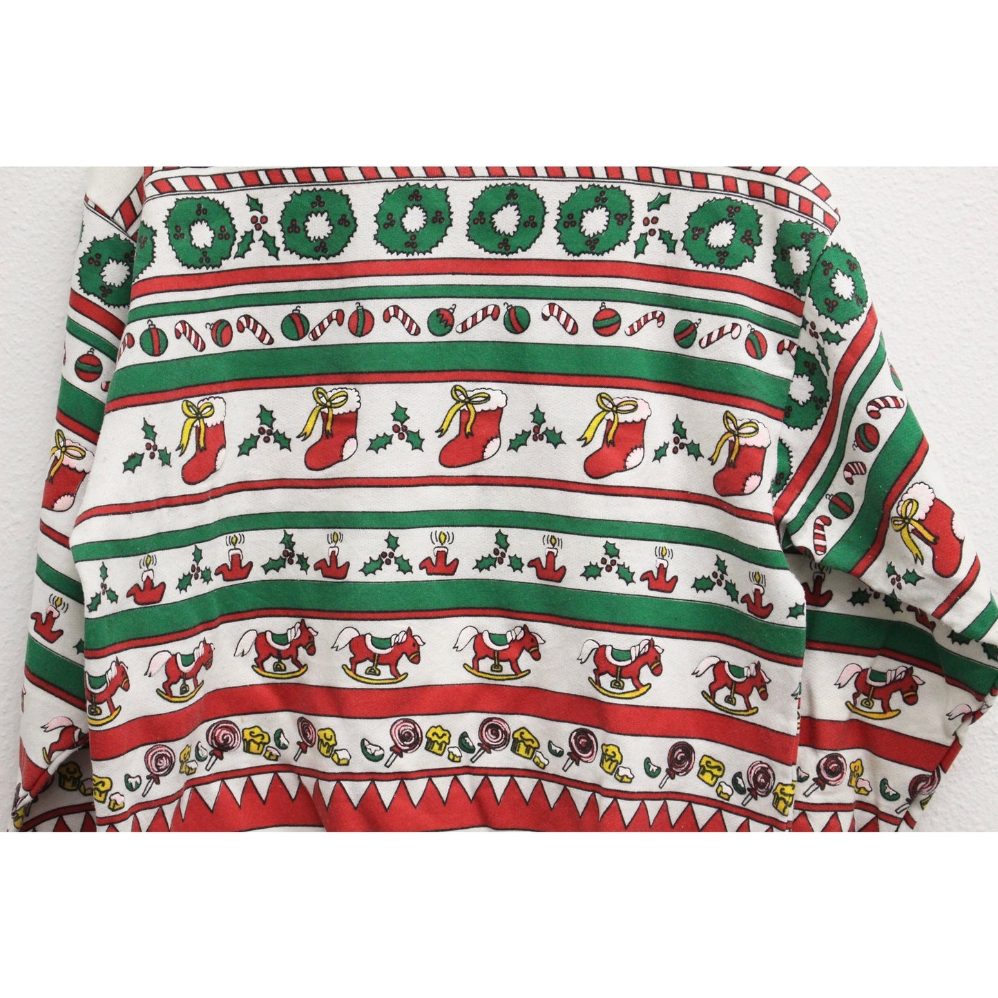 Vintage Christmas Sweatshirt Large